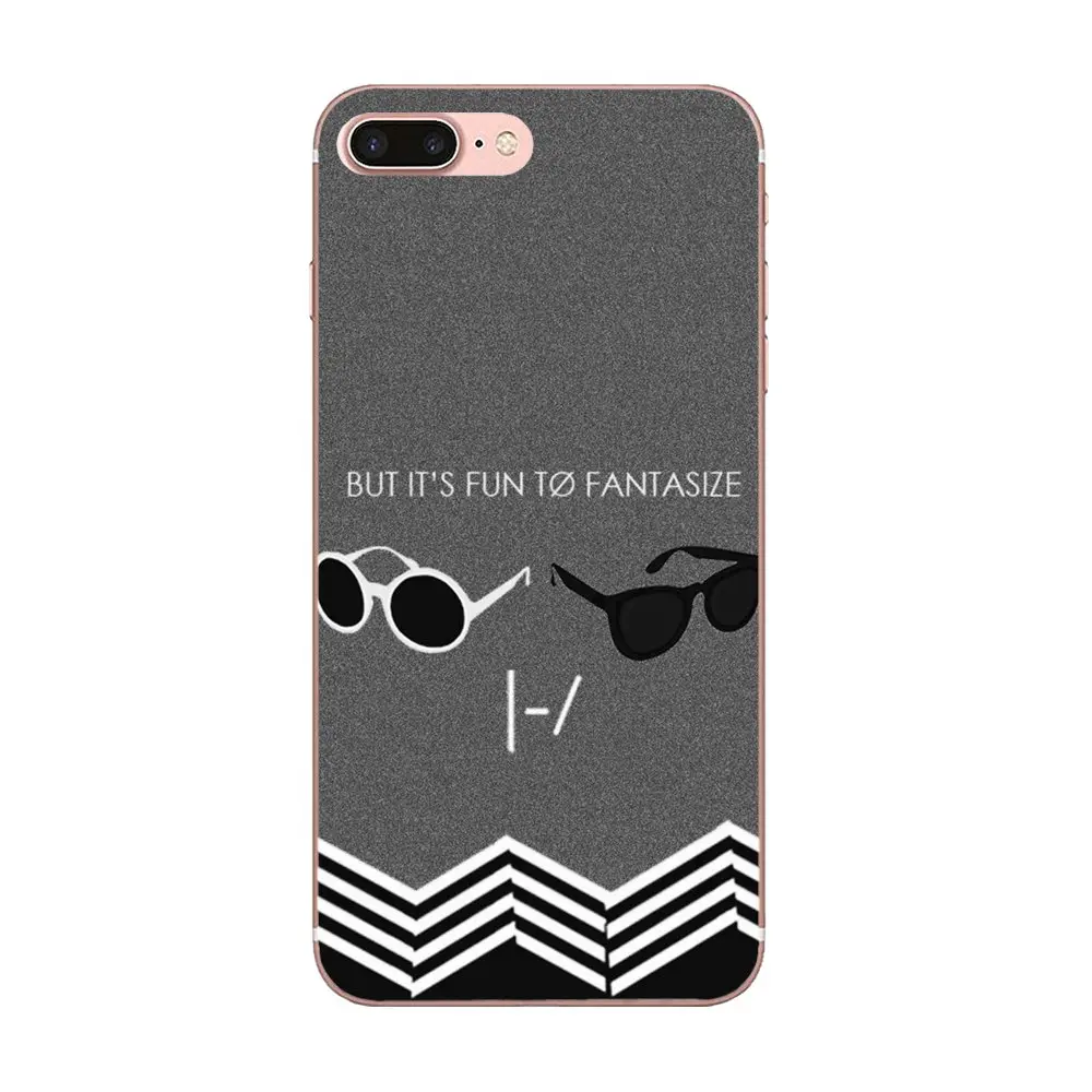 Мягкий ТПУ протектор с логотипом Twenty One Pilots для Galaxy J1 J2 J3 J330 J4 J5 J6 J7 J730 J8 2015 2016 2017 2018