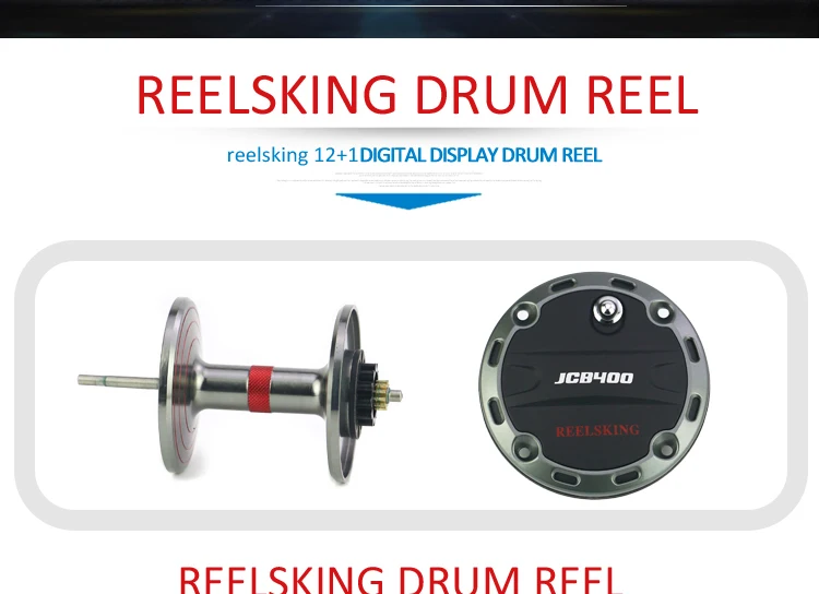 Relação da Engrenagem Carretel de Pesca Carretel de Arremesso Carretel de Pesca do Mar Max Arraste Reelsking 20 kg Tambor Rodada Mão Direita Alta do Mar 7 Cheap Carretilhas de pesca