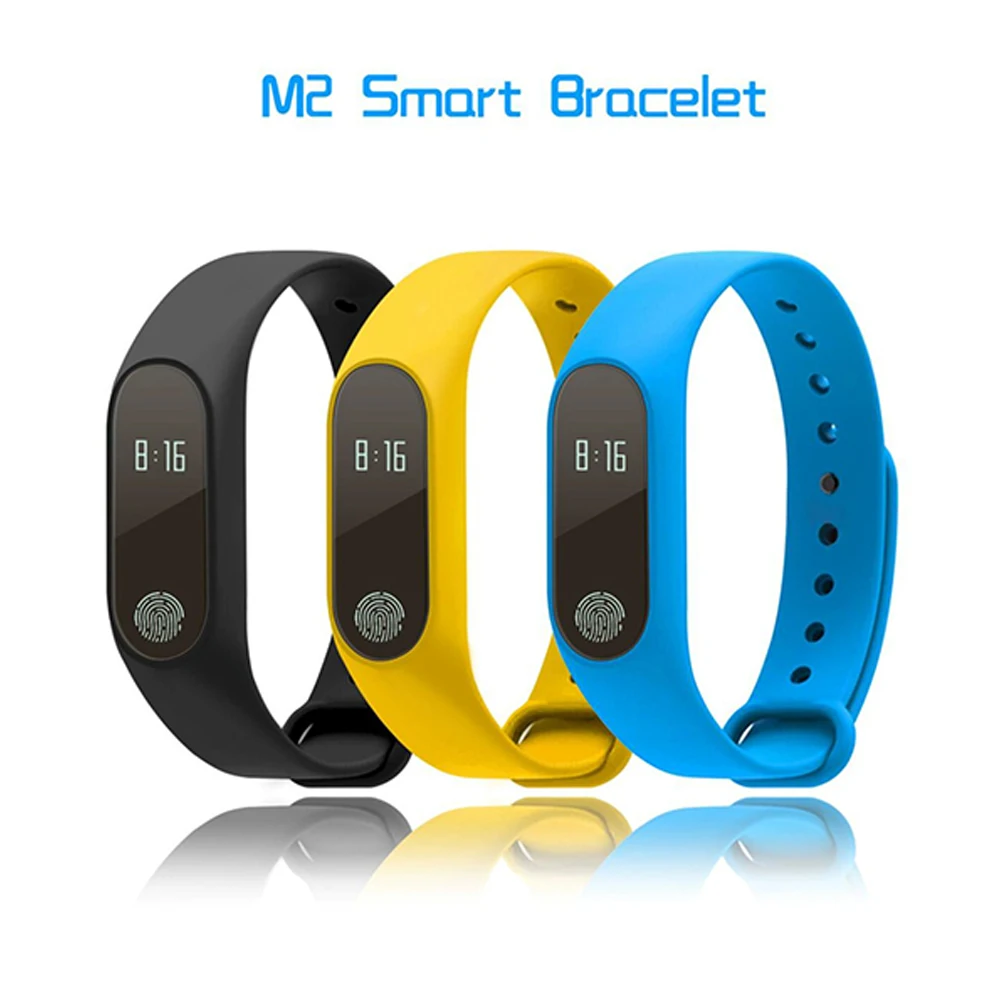 

M2 Smart Bracelet Smart Watch Band Messges Reminder Bluetooth SmartBracelet Fitness Sleep Tracker Wristband M2 Smart Bracelet