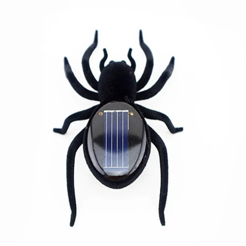 

Creative Gadget Solar Power Robot Insect Car Spider For Children's Christmas Toys Gifts Xmas Festival Halloween Tricks Toys