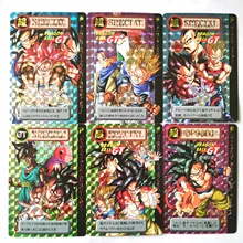 41 шт./компл. супер Dragon Ball-Z лимит прорыв герои битва карты Ultra Instinct Гоку Супер игровая коллекция карт