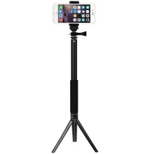 Lightweight Tripod Phone Clamp Holder Mount Adapter Tripod for iPhone for Huawei for Xiaomi for Digital Camera self remote phone holder professional upgrade 43 inch camera photo tripod for samsung s8 a5 j note for huawei for fishing lamp