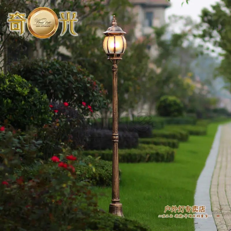 Patio jardín Lámpara de iluminación 220 v impermeable decoración del