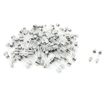 

100pcs Quick Fast Blow Glass Tube Fuses 6 x 30mm 1A/1.5A/2A/3A/4A/5A/6A/7A/10A 250V Replacement Need leave message for Current