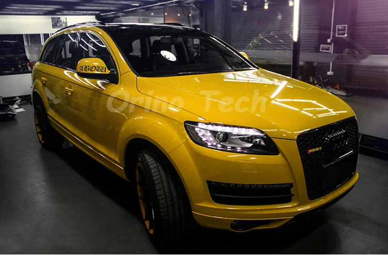 Yellow Glossy Vinyl Film-3