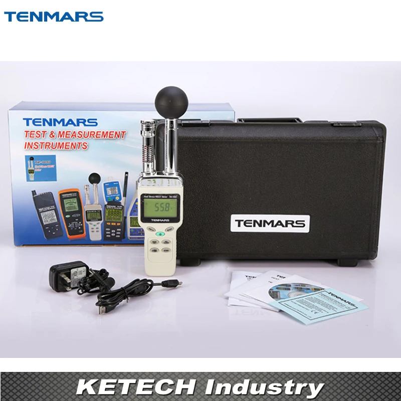

Handheld Digital Heat Stress WBGT Meter Tenmars TM188