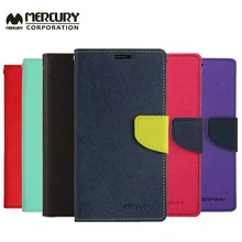 Original mercury fantasia diário de couro tampa do suporte flip case para lg k4 Lte K120e K130e K5 K8 K10 2017 V10 V20 G6 Telefone Bags casos