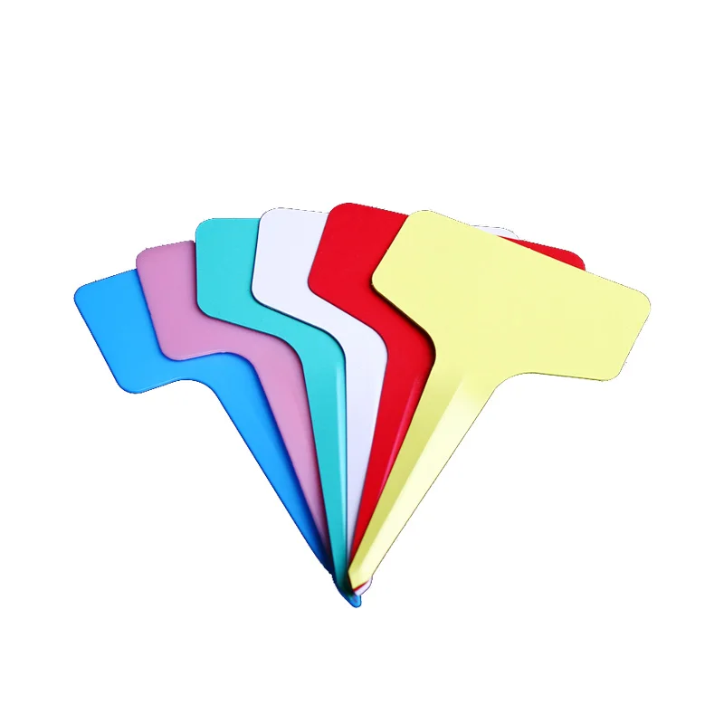

20pcs plastic t-garden label Plant Flower tags Thick Nursery Tag Markers For Plants Garden Decoration Seedling Tray Mark Tools