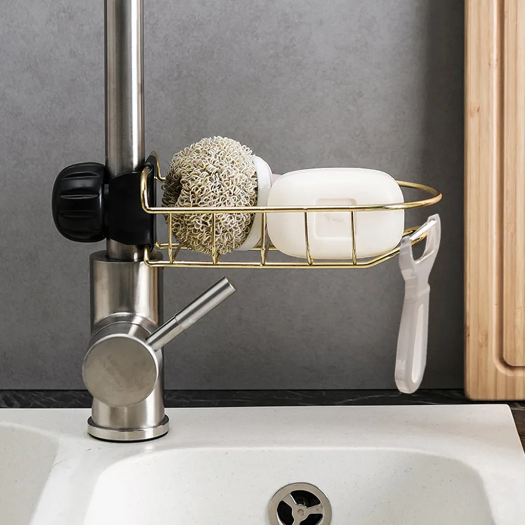 

Kitchen Drainage Shelf Multifunctional Dishwashing Sponge Storage Rack kitchen organizer organizador de cocina sink holder