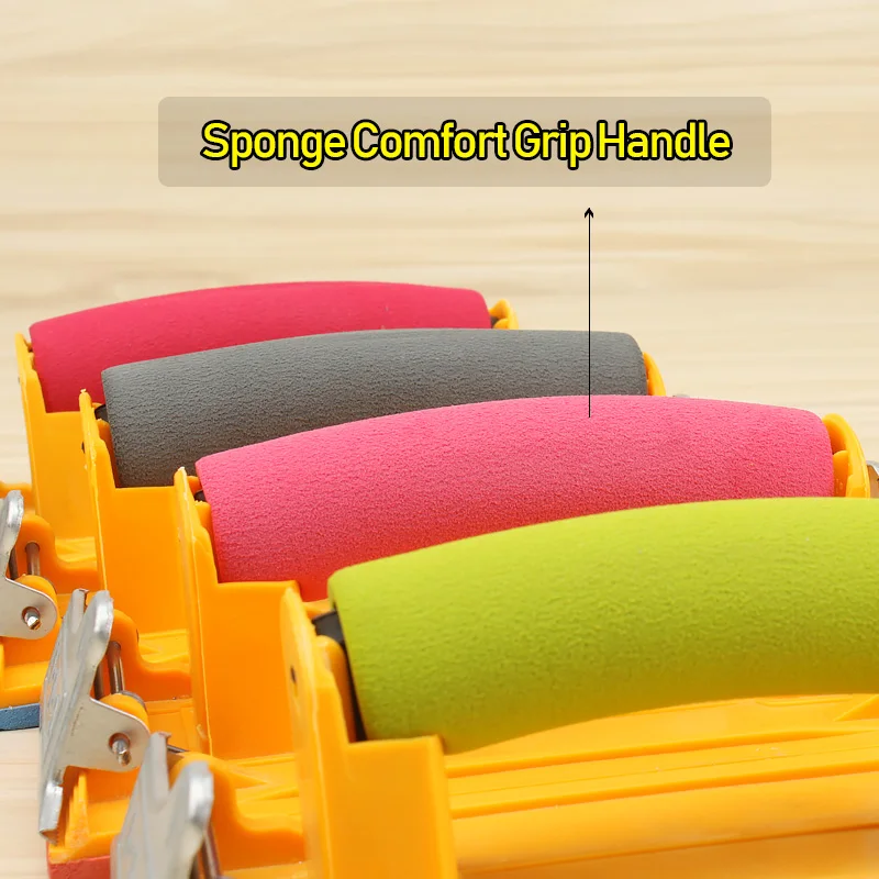 Sandpaper Holder with 2-sheet Sandpaper 9 x 11-Inch, Hand Sander for Wood and Drywall