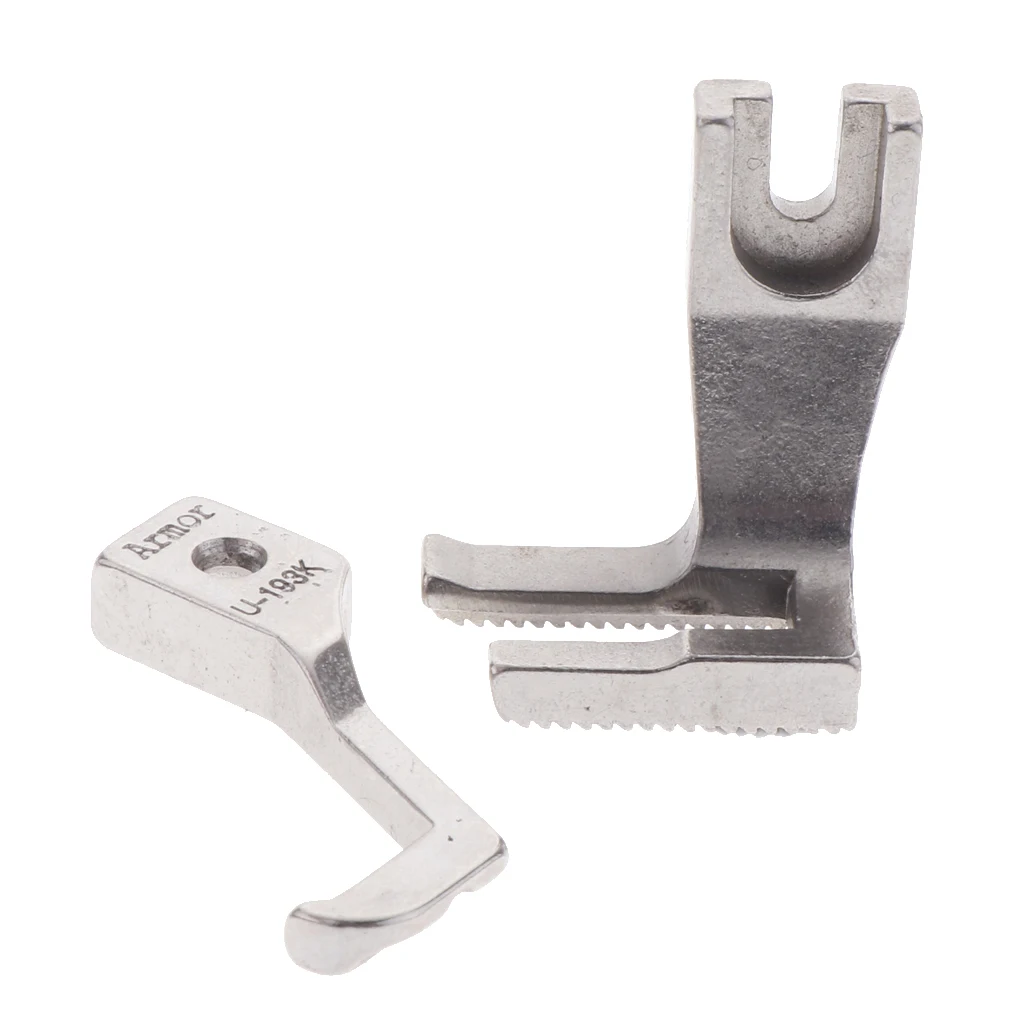 Industrial Sewing Machine Walking Piping & Welting Zipper Feet Set U192 U193