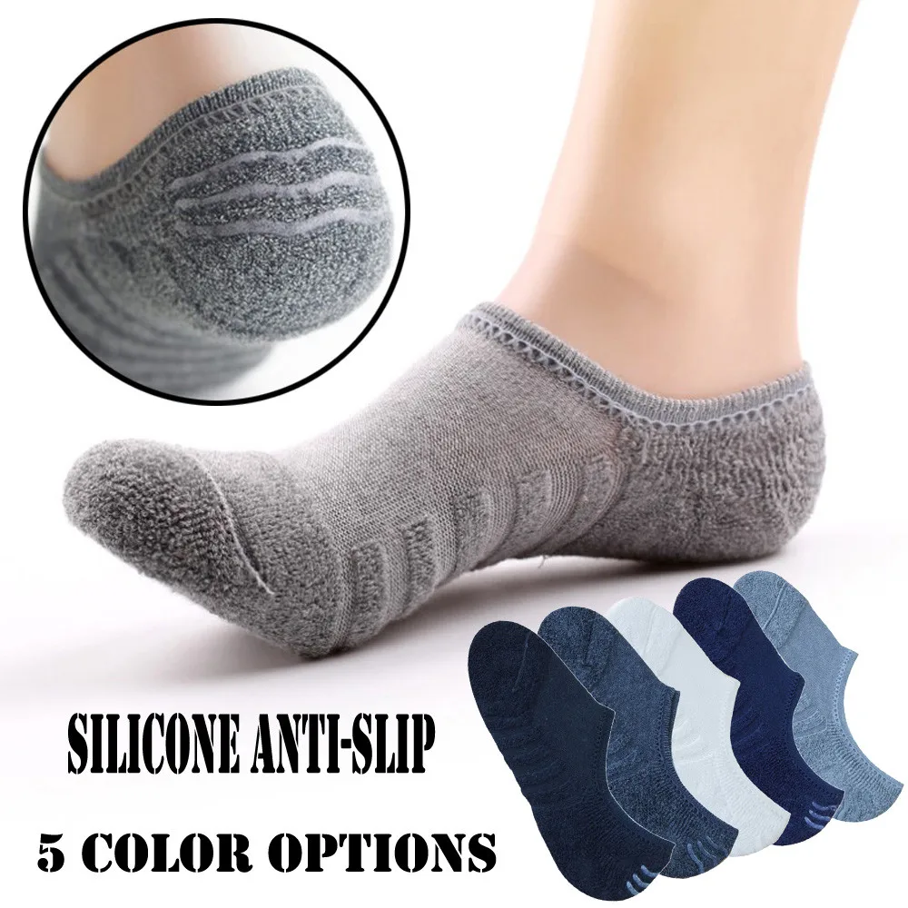 fashion socks Silicone Anti slip Cushion Sweat absorbent Breathable