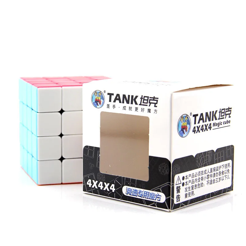 

Professional Neo Cube 4x4x4 6.2CM Speed For Magico Cubes Antistress Puzzle Cubo Magico Sticker For Children Adult Education Toys