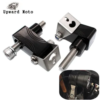 

For YAMAHA YZF R1 R6 R3 R25 R1M R125 YZF-R1 YZF-R6 YZF-R3 Motorcycle Lower Fork Spotlight Holder Lights lamp Mounting bracket