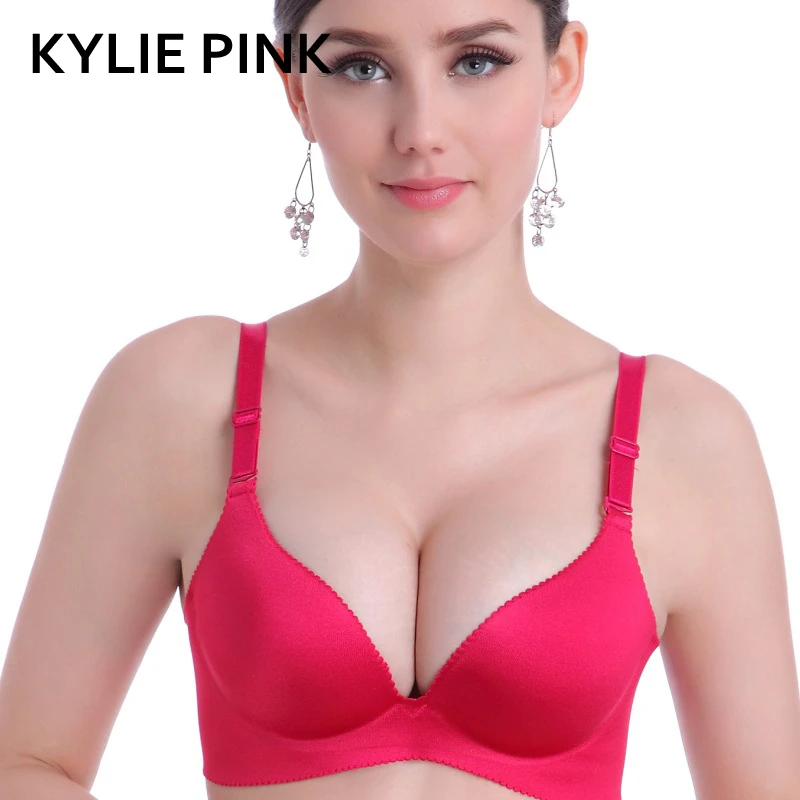 Women Bra Push Up Lingerie 1/2 Cup Seamless Bra Adjustable Straps Underwear,C,38 Black Women Bra Push Up Lingerie 1/2 Cup Seamless Bra Adjustable Straps Underwear,C,38 Black