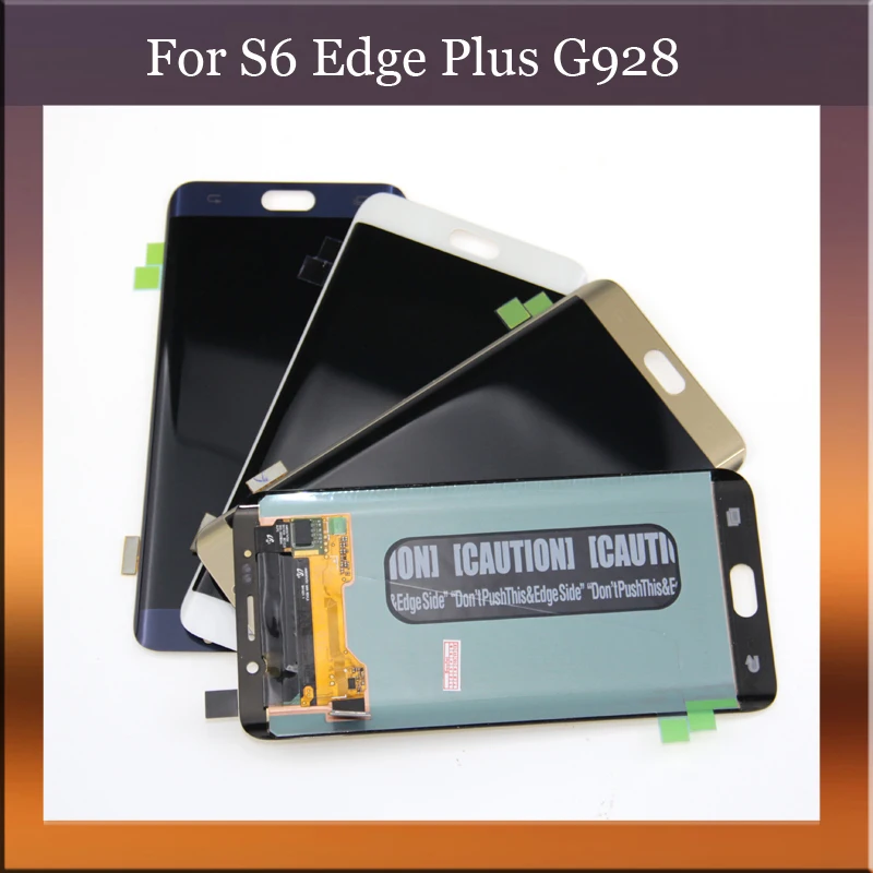 phone LCD For SAMSUNG Galaxy S6 edge G925 G925I G925F Touch Screen Digitizer White Blue Gold | Мобильные телефоны и