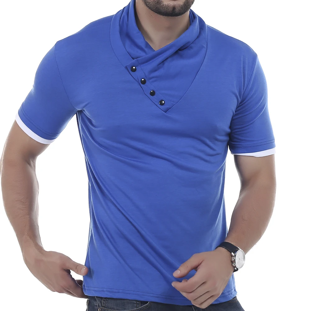 

Male 2018 Brand Short Sleeve New Arrival Cotton T Shirt O-Neck Slim Men T-Shirt Tops Fashion Mens Tee Shirt T Shirts XXL