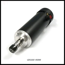 LD52GF-450 Вт Электрический массажер для сосков пневматический шпиндель охлаждения шпинделя мотор шпинделя сверлильный станок двигатель