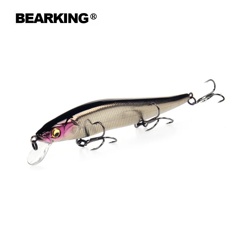 Bearking Bk17-W1, воблер, гольян, 11 см, 14 г, 1 шт., приманка для рыбалки, 1,5 м, глубина глубокого погружения, жесткая приманка, длинный язык, гольян, подвесная приманка - Цвет: Col.F