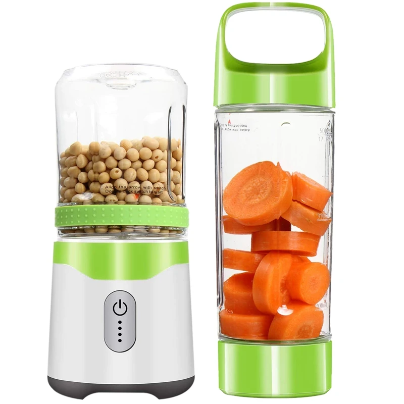 

Personal Blender,Portable Blender Usb Juice Blender Rechargeable Travel Juice Blender For Shakes And Smoothies Powerful Six Bl