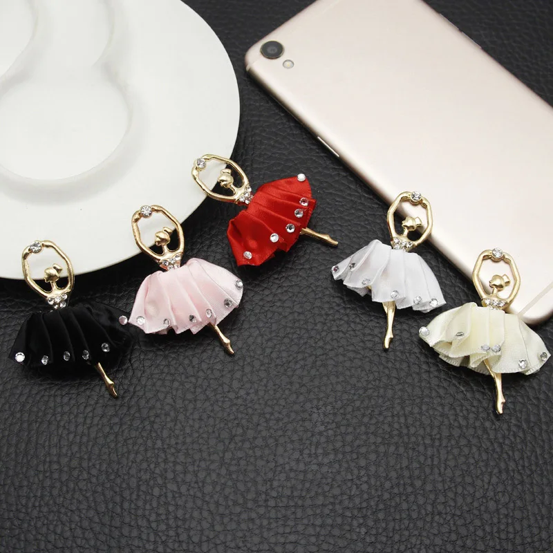 

Engood 2018New 60Pcs Beautiful Rhinestones Dancing Girl alloy button for Wedding hair accessories and Decorative phone case LP78