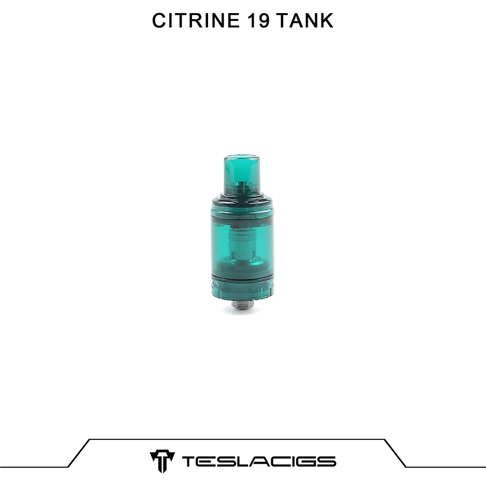 Original Tesla Citrine 19 Tank Sub Ohm atomizer 1.8ml Adjustable bottom airflow system E-cigarette Vape for Tesla Innovator Kit (12)