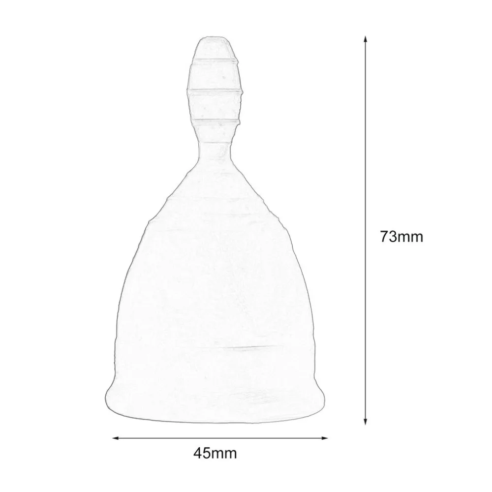 Женская мода менструальная чаша милый Здоровье Уход красота товар для женской интимной гигиены многоразовый силиконовый для