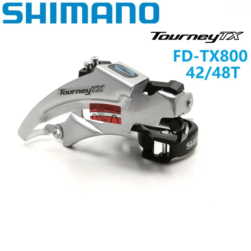 Оригинальный SHIMANO TOURNEY TX800 велосипедный передний внешний кабель переключения передач 7/8 скорость MTB Горный для городского велосипеда Max Top