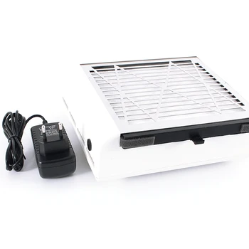 

40W Strong Power Nail Fast Dust Collector Nail Fan Art Salon Vaccum Cleaner Nail Gel Polish Manicure Suction Machine
