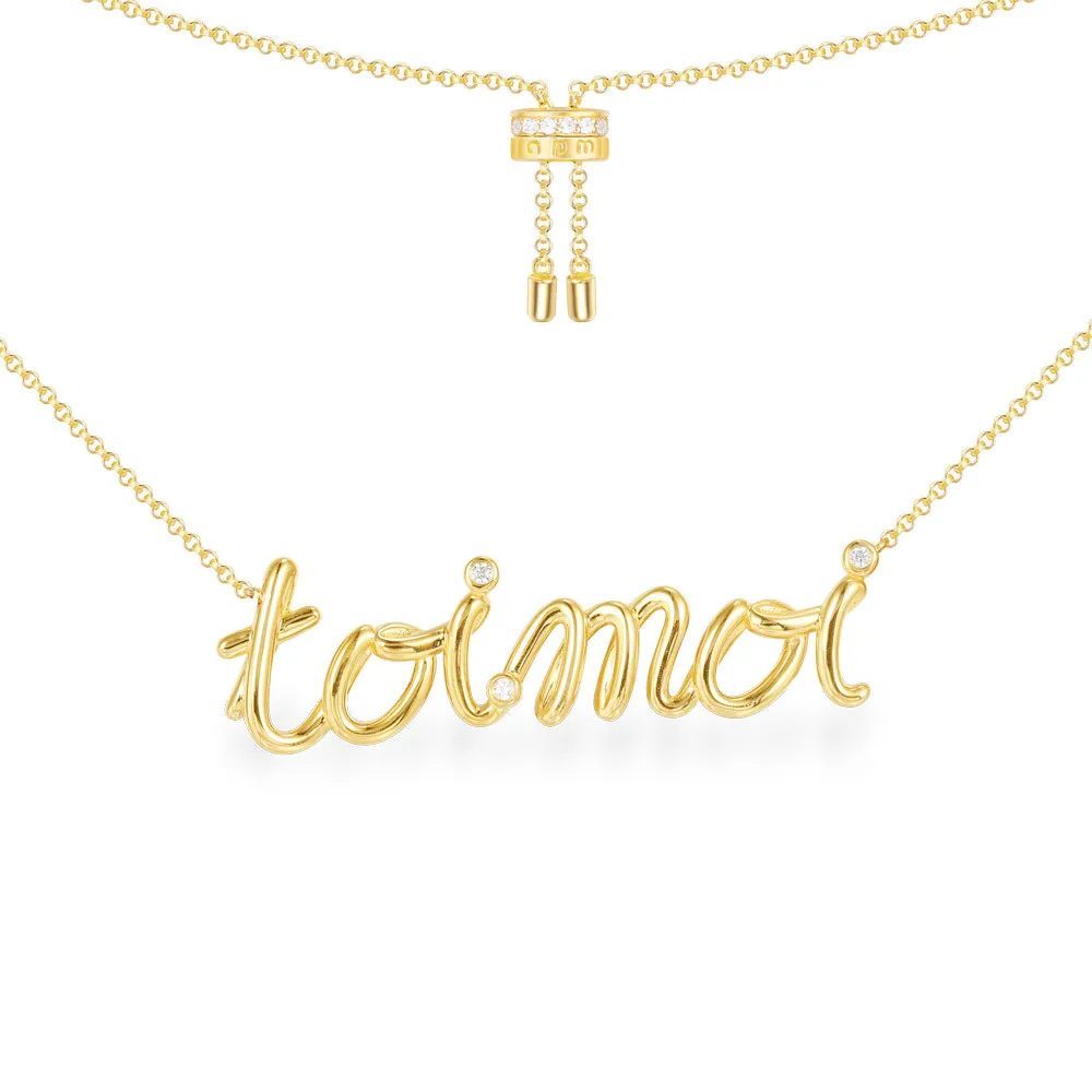 

Kaliyah Sand Silver Toi Et Original Moi Apm 1:1 High Quality Collar Free Mail Jewel Women