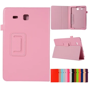 

For samsung galaxy tab E 9.6 T560 Stylish stand Case coque,SM-T561 TabE 9.6" T560 tablet Case Cover PU leather cover pouch Bag