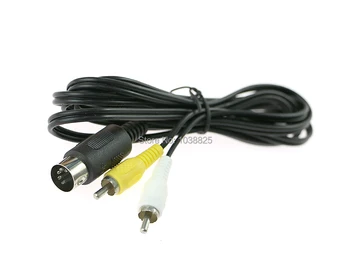 

For Sega Genesis 1 AV Cable Audio Video AV Cable Cord 6ft RCA Cable Connection Cord Mega Drive