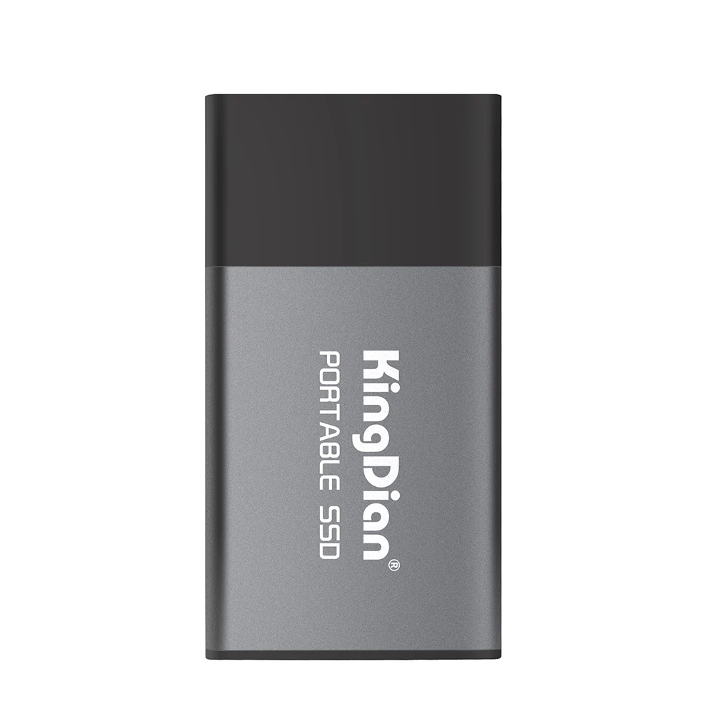 KingDian P10 портативный SSD USB 3,0 к адаптеру type-C 250 ГБ/500 Гб внешний твердотельный накопитель для компьютер ноутбук ПК телефон