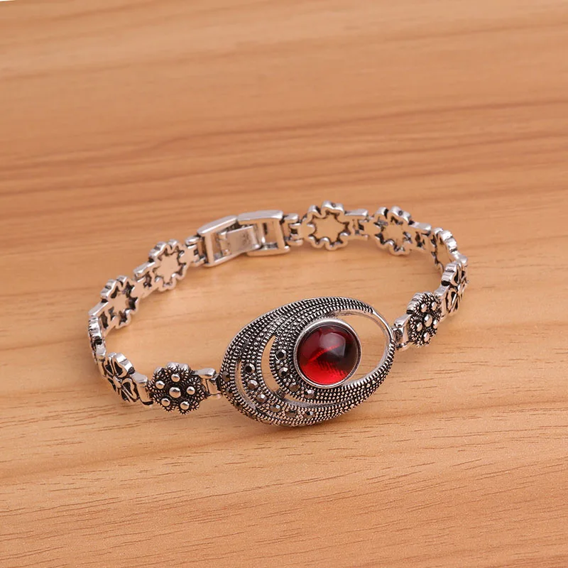 Feelgood элегантные ювелирные изделия серебро Цвет Винтаж горный хрусталь браслет для женщин Свадебная вечеринка подарок