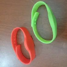 1000 шт./лот 125 кГц EM4305 ИД rfid перезаписываемый браслеты 125 кГц rfid Бесконтактный смарт-браслет