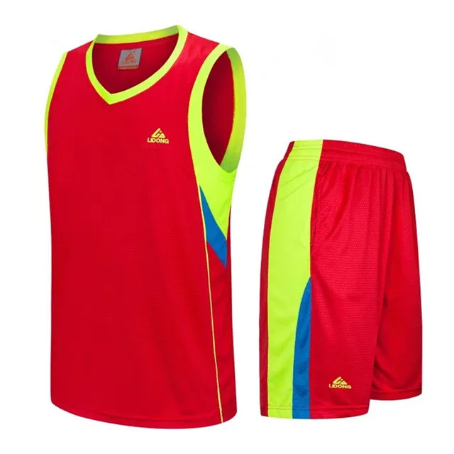 Дешевая детская баскетбольная майка «сделай сам», комплекты униформы, детская спортивная одежда для мальчиков и девочек, дышащие мужские тренировочные баскетбольные майки - Цвет: kids red