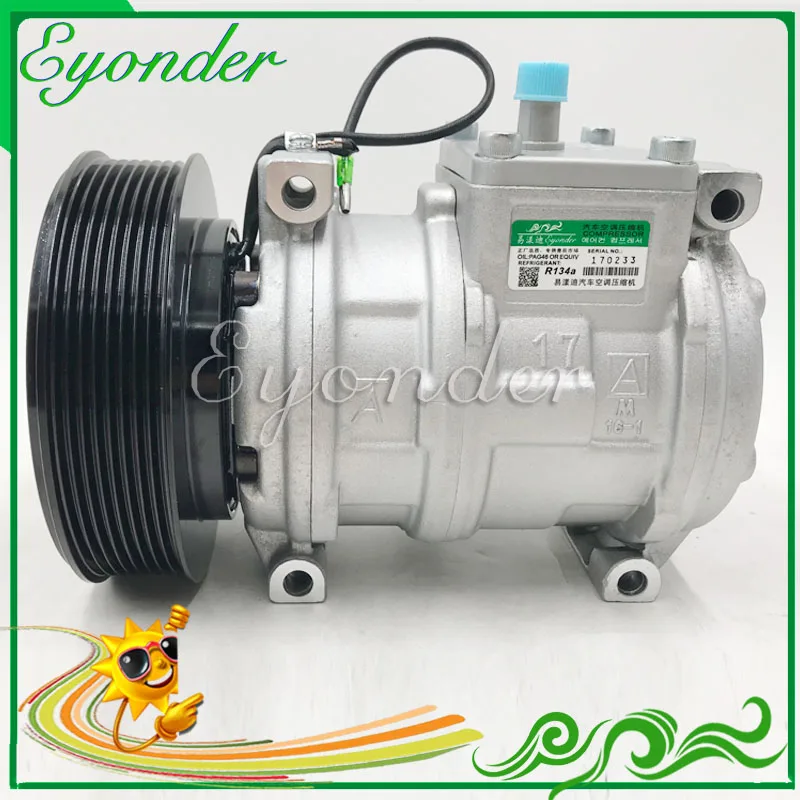 

AC A/C Air Conditioning Compressor Cooling Pump 10PA17C for JOHN DEERE TRACTOR Series 5 7020 8030 Series 4.5 9.0 8.2 447170-9490