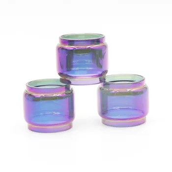 

3pcs Replacement Pyrex Fatboy Bubble Clear Transparent Glass Tube For Diamond Subohm Tank