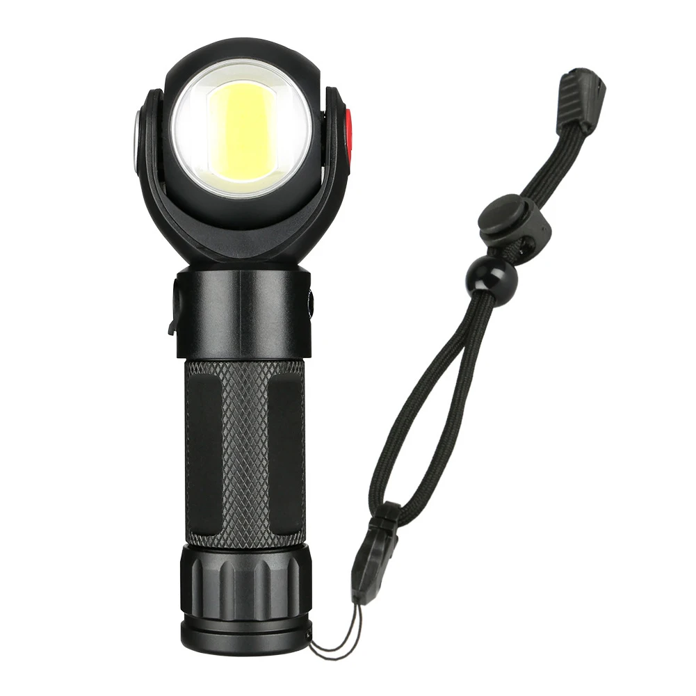 

Flashlight Hand Magnetic Work Hunting High Power COB LED Camping USB Charging 360 Degree Rotatable Waterproof Mini Torch Outdoor