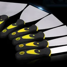 9 шт./компл. 1-8 дюймов шпатлевка нож-скребок шпатлевка нож-Скребок Инструмент для украшения краски углеродистая сталь лезвие скребок пластиковая ручка