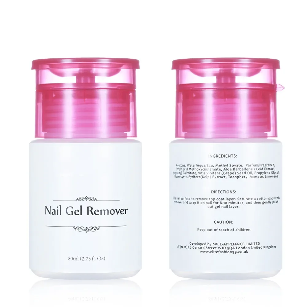 

80ml Essential Nail Surface Cleanser Nail Polish Remover Nail Art Gellak Remover UV Nail Remover Esmalte Para Unhas Manicure