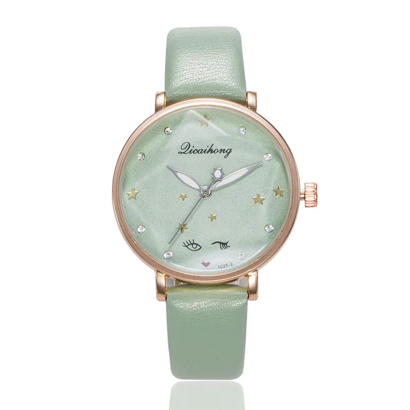 2018 Fashion women watches top brand luxury ladies watch Leather Band Analog Quartz Wrist Watch Clock relogio feminino J13#N (8)