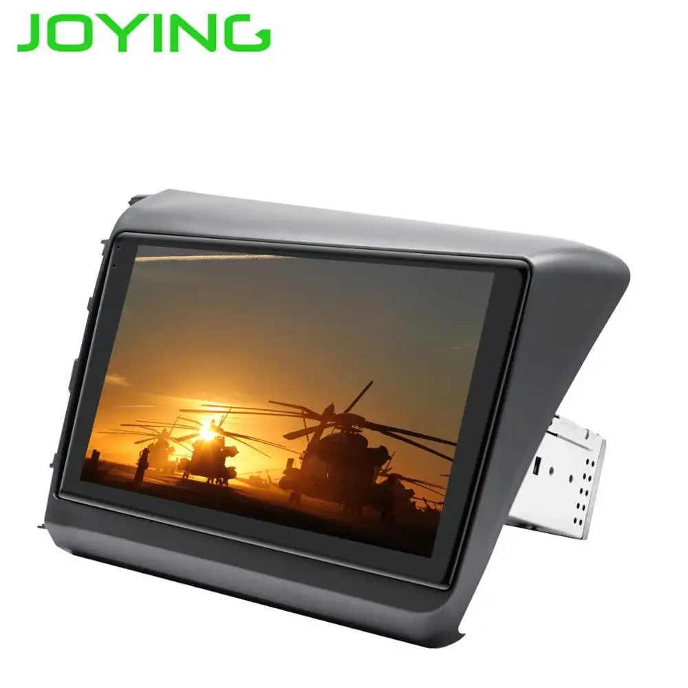 Cheap JOYING 9 inch Octa core Android 8.1 Car Radio DVD player 2G RAM 32G Stereo For Honda Civic 2012-2015 Support DVR TPMS OBD Camera 3