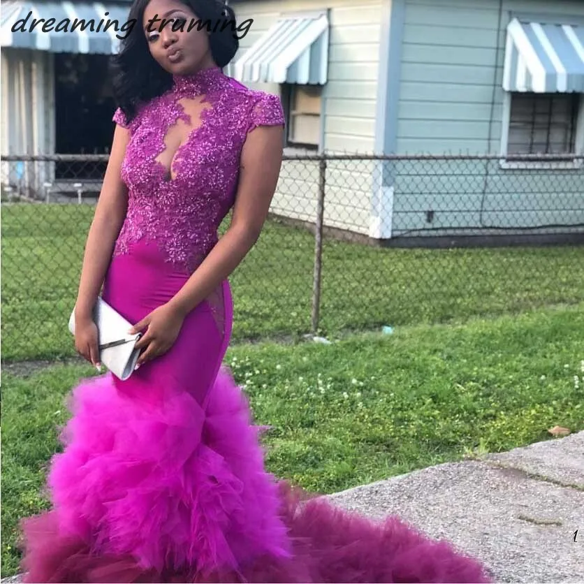 fuchsia prom