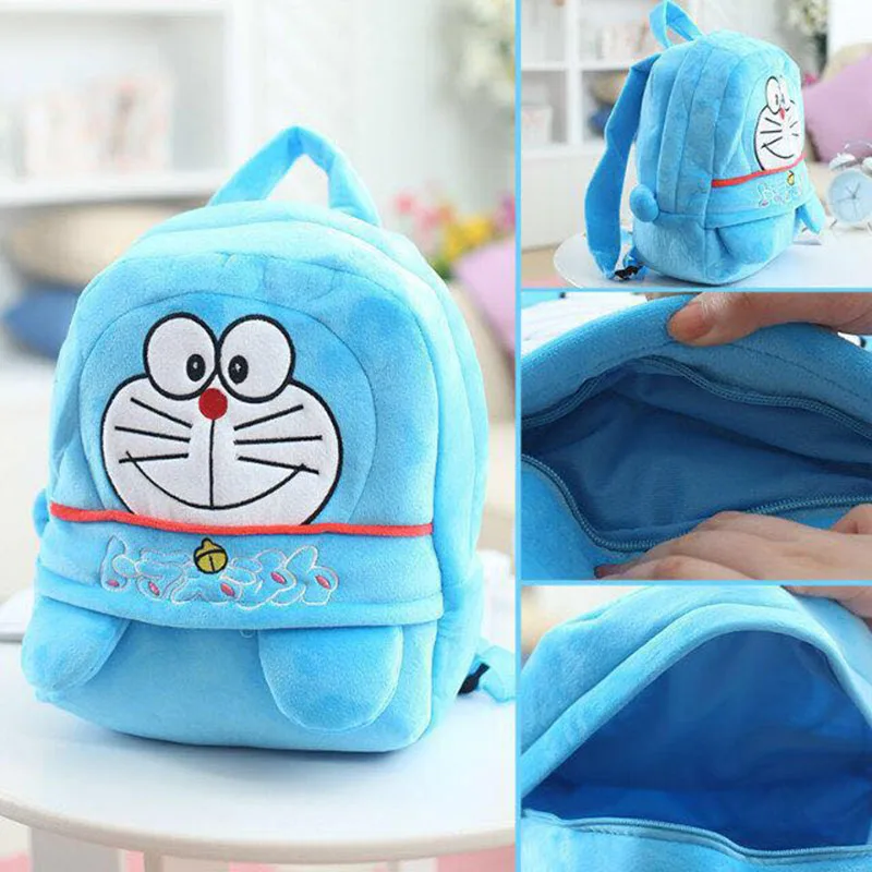 15 видов стилей Детский рюкзак с героями мультфильмов Дораэмон Тоторо утка плюшевая детская школьная сумка подарок