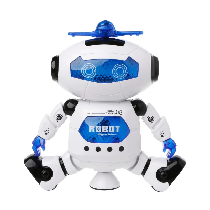 HBB 1 шт. электронный ходячий танцующий робот музыкальные игрушки Осветляющий Детский образовательный звучащий Обучающие игрушки, подарки