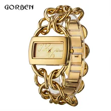 Mode D’or/Argent Quartz Bracelet Montre Femmes reloje mujer De Luxe Complet En Acier Inoxydable Dames Robe Montre Relogio Feminino