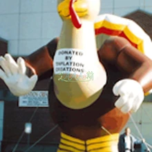 Портативный и большой Оксфорд ткань Гигантский День благодарения надувной Индюк