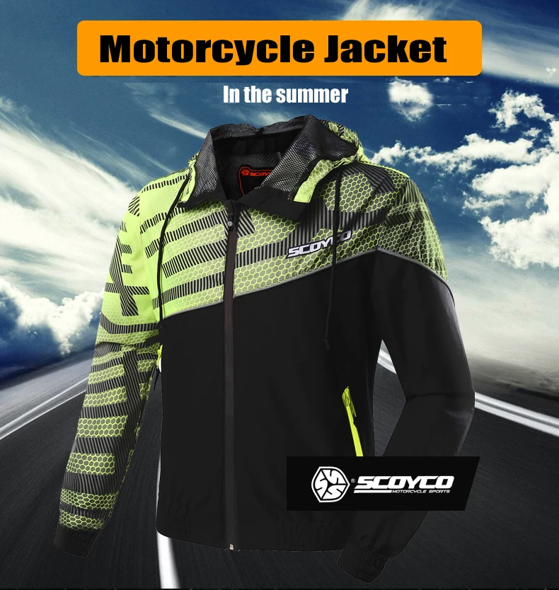 SCOYCO JK61 мотоциклетная куртка Chaqueta Moto Jaqueta Motoqueiro Moto Homme защита шестерни одежда Броня летом