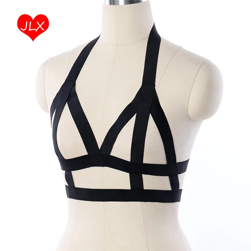 Женское нижнее белье JLX. HARNESS соблазнительное боди для бондажа Пастельная готика
